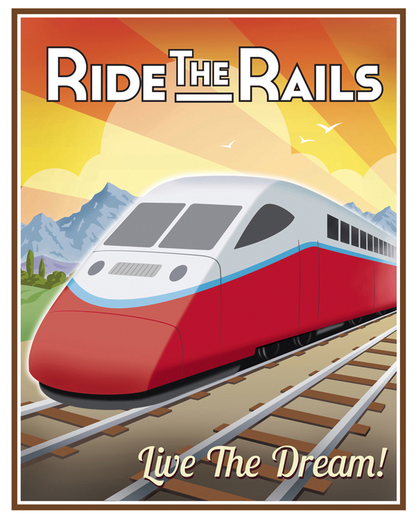 Sunday Times Train colour